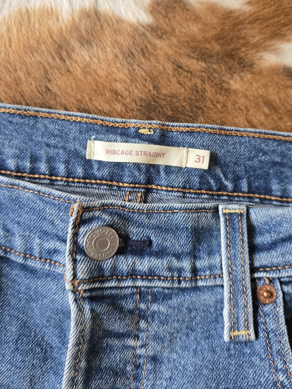 Levi's Ribcage Straight Jeans - Picture 5 of 8